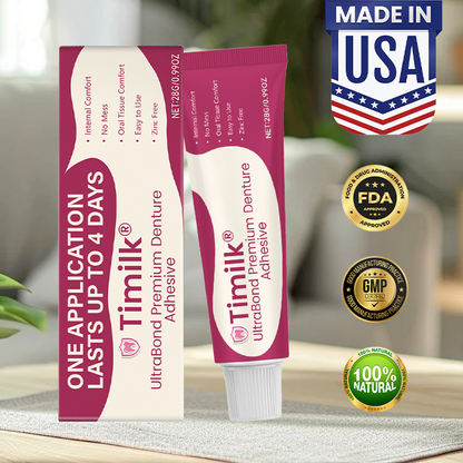 Timilk® UltraBond Premium Denture Adhesive